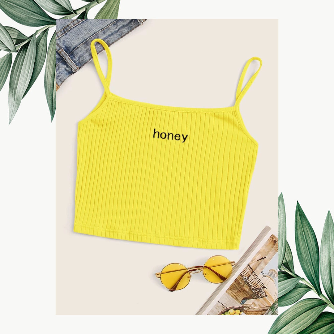 honey yellow top