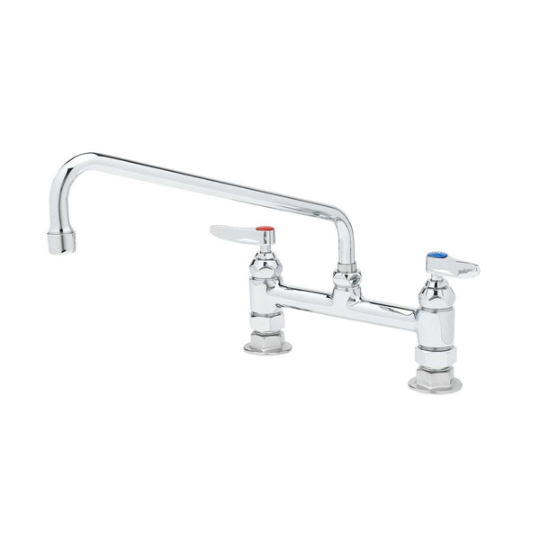 T&S Brass B-0156 - Add-On Faucet with Lever Handle - 12 Nozzle –