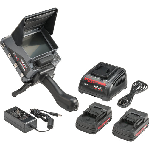 RIDGID SeeSnake DVDPak 5.7 LCD Inspection Cam Monitor,Recor