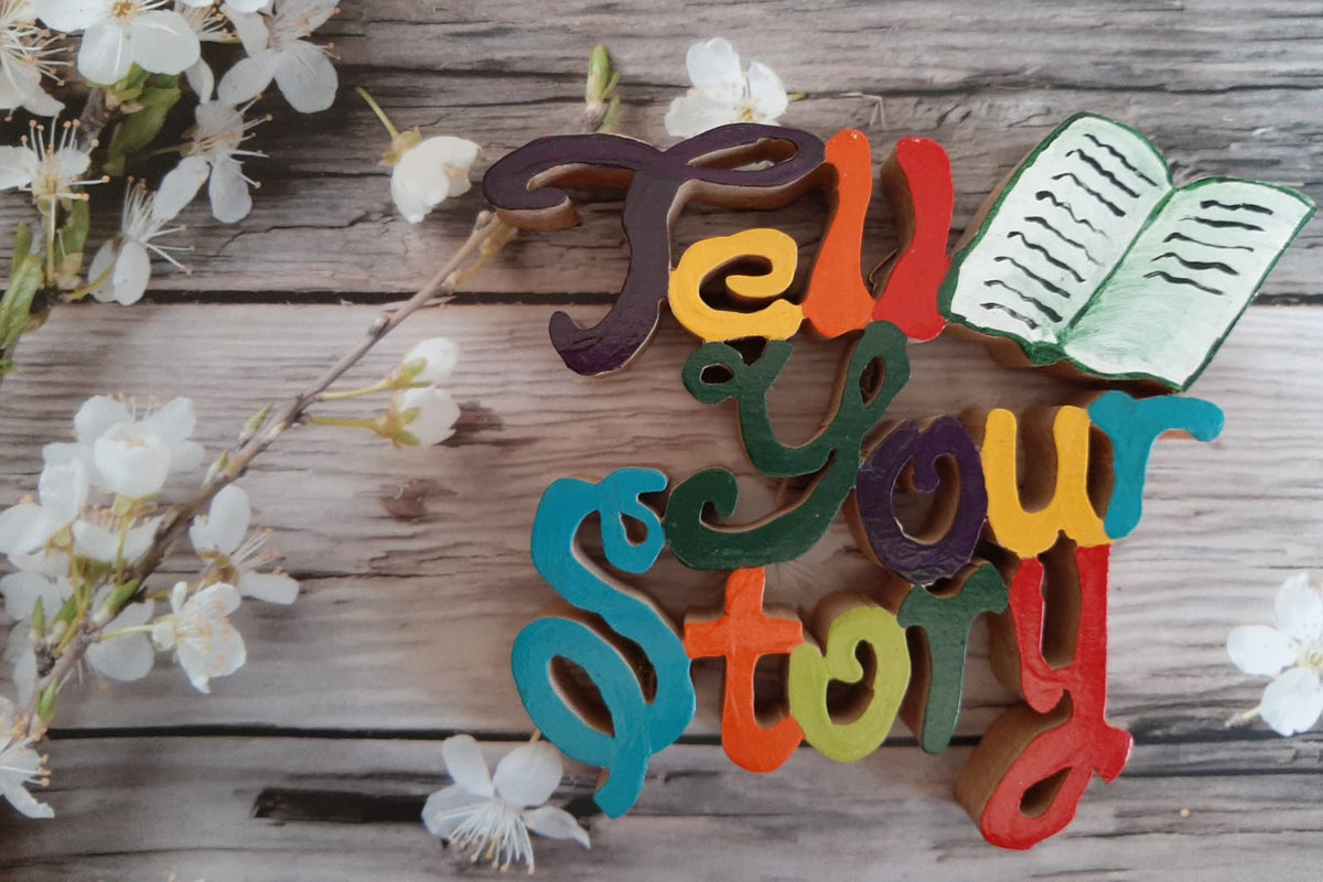 Tell Your Story Word Art Yaelcreations