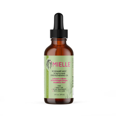 Mielle Organics Rosemary Mint Scalp and Hair Strengthening Oil Serum