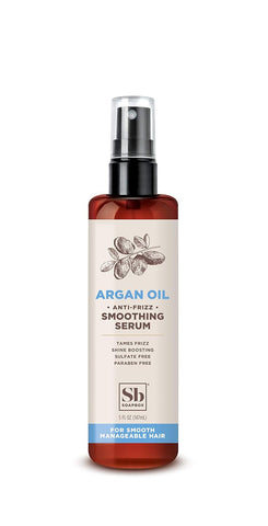 Soapbox Argan Oil Smoothing Serum, Anti-Frizz Serum