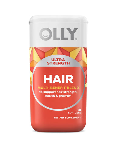 OLLY Ultra Strength Hair Softgels