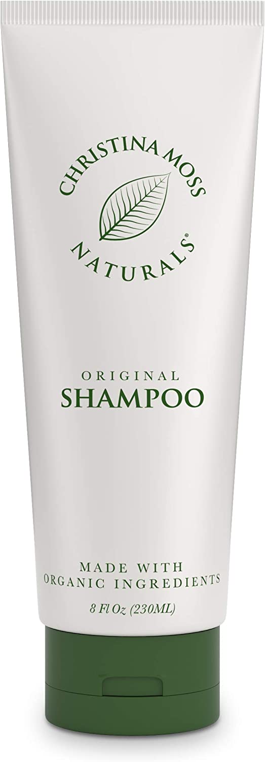 Chrisitina Moss Natural Organic Shampoo vegan haircare, thick hair
