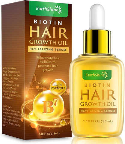 EarthShine | Biotin Hair Growth Oil