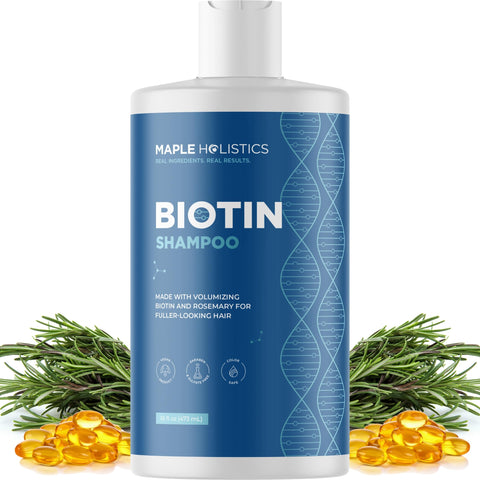 Maple Holistic Volumizing Biotin Shampoo for Thinning Hair