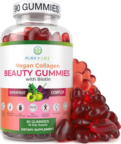 Purify Life Biotin & Vegan Collagen Gummies