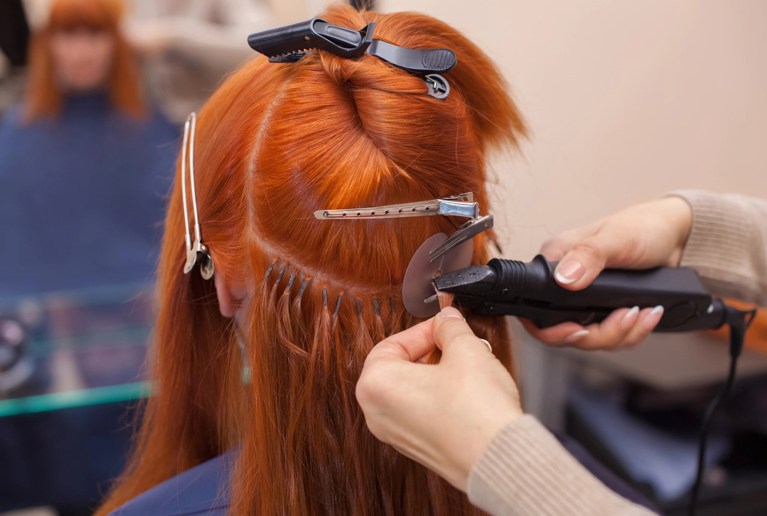 bald spots from hair extensions