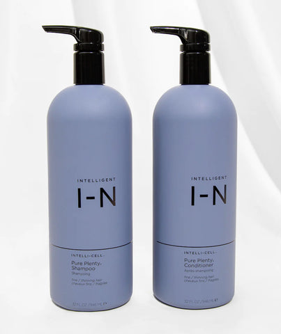 Intelligent Nutrients Pure Plenty Hair Thickening Shampoo & Conditioner