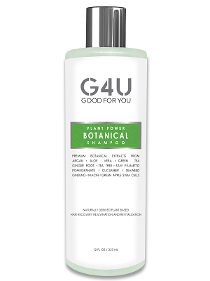 G4U Botanical Shampoo for Hair Loss, Growth and Thinning Hair
