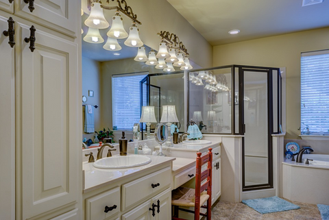 Acheive a cohesive look with bathroom lighting