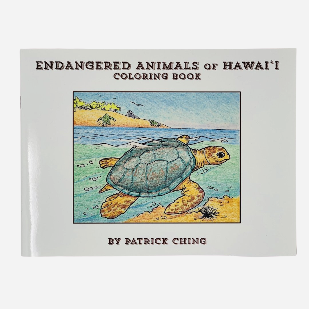 Download Bess Press Endangered Animals Of HawaiÊ»i Coloring Book House Of Mana Up