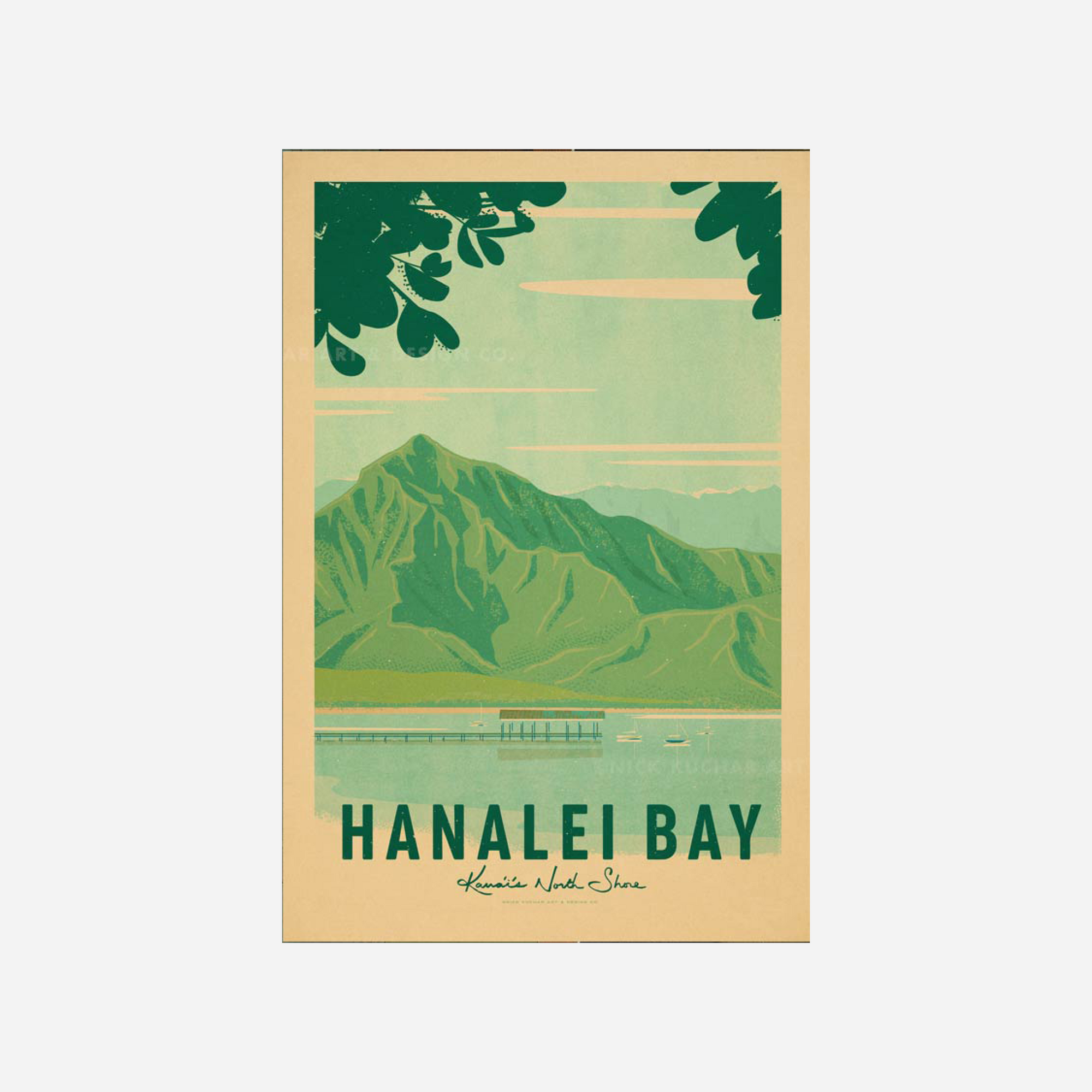 Hawaii Travel Print Postcards 4x6 - Set of 10