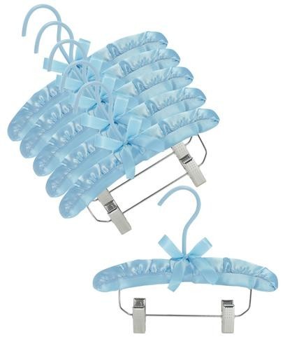 Adjustable Baby Clothes Hanger (for Nursery) 4pcs Newborn Baby Clothes  Stacker Hanger (for Infant Closet) Boys And Girls Bottom Linked Clothes  Hanger (blue)