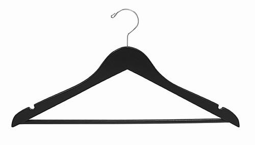 Petite Size Black Plastic Suit Hangers – Only Hangers Inc.