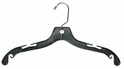 Only Hangers Petite Size Black Velvet Suit Hangers - 50 Pack