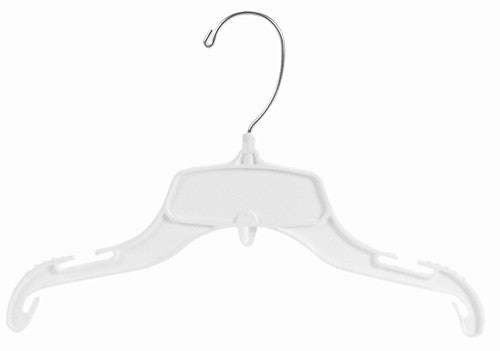 Whitmor Heavy Duty White Tubular Plastic Clothes Hanger (3-Pack) - Dazey's  Supply