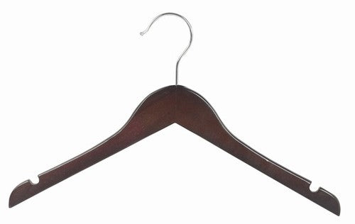 10pk Petite Flocked Hangers Black - Brightroom™