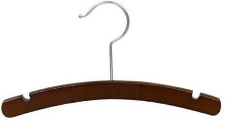 White Wooden Baby Hanger w/Clips 10  Product & Reviews - Only Hangers –  Only Hangers Inc.