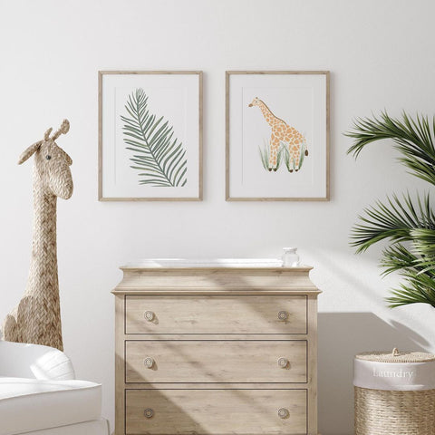 Safari Nursery Wall Art