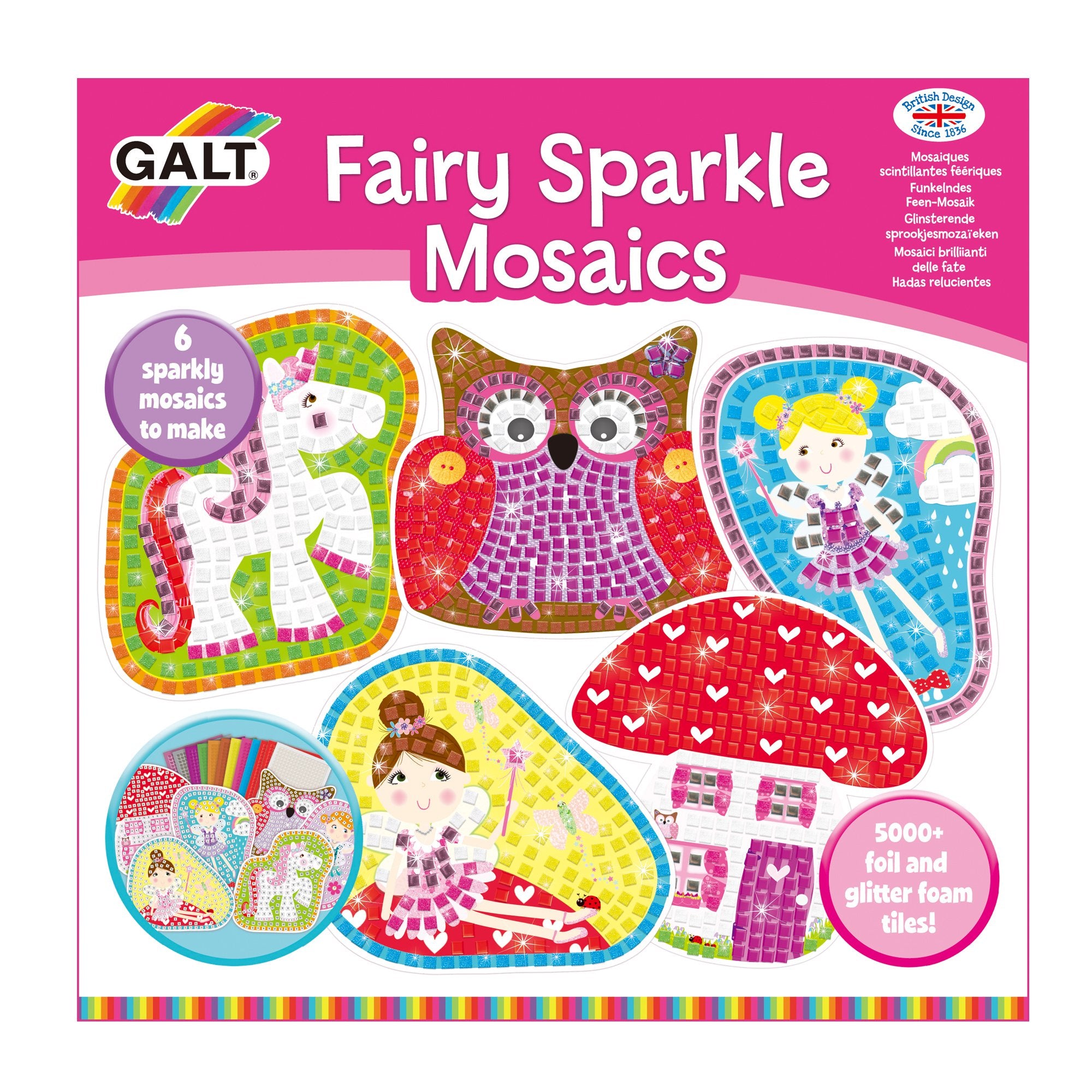 galt fairy sparkle mosaics