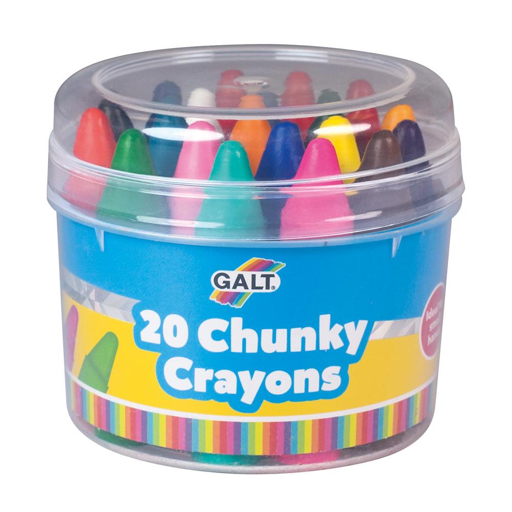 20 Chunky Crayons Galt Toys Uk 2629