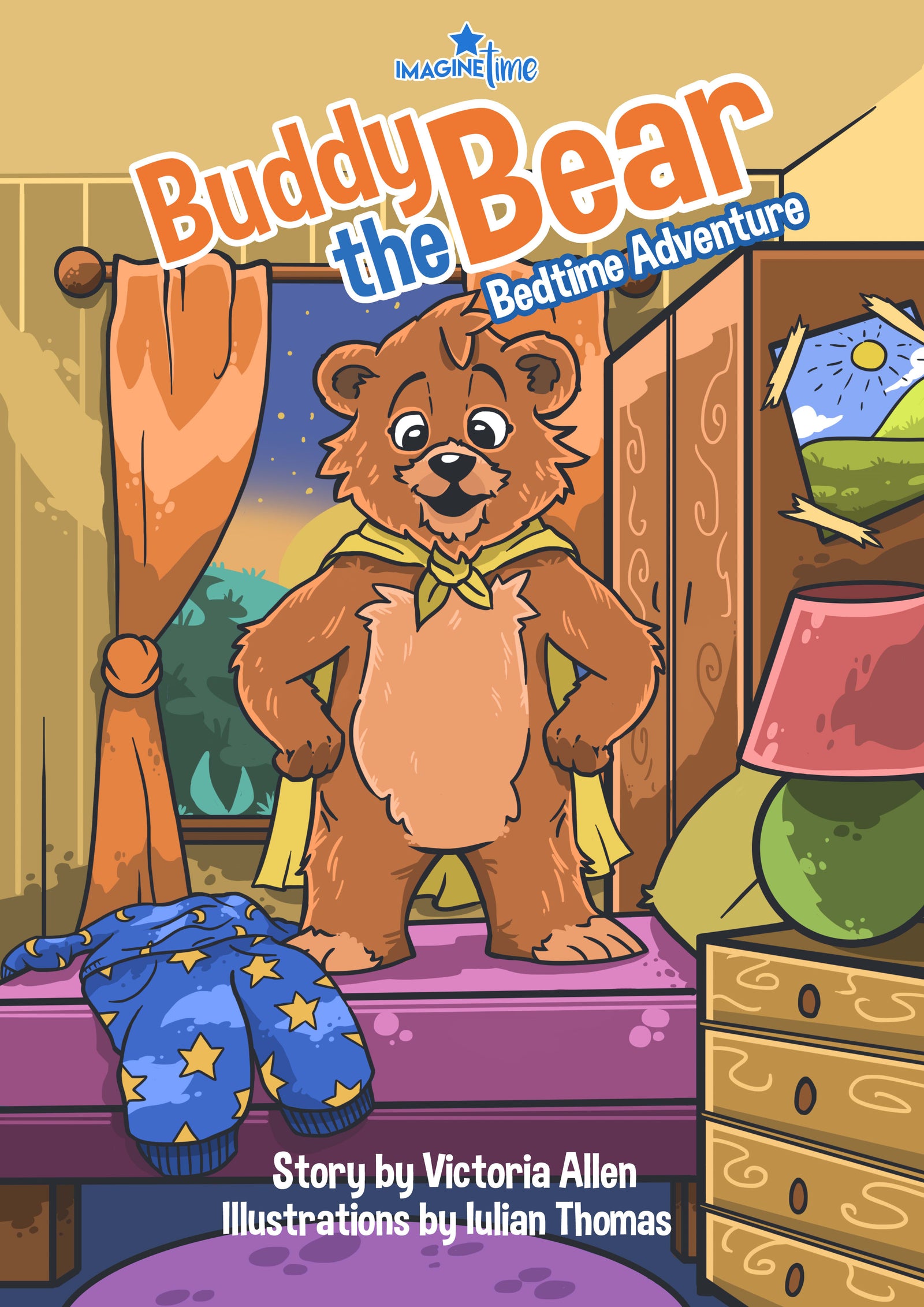 BEDTIME ADVENTURE BOOK - ImagineTime Buddy the Bear Books