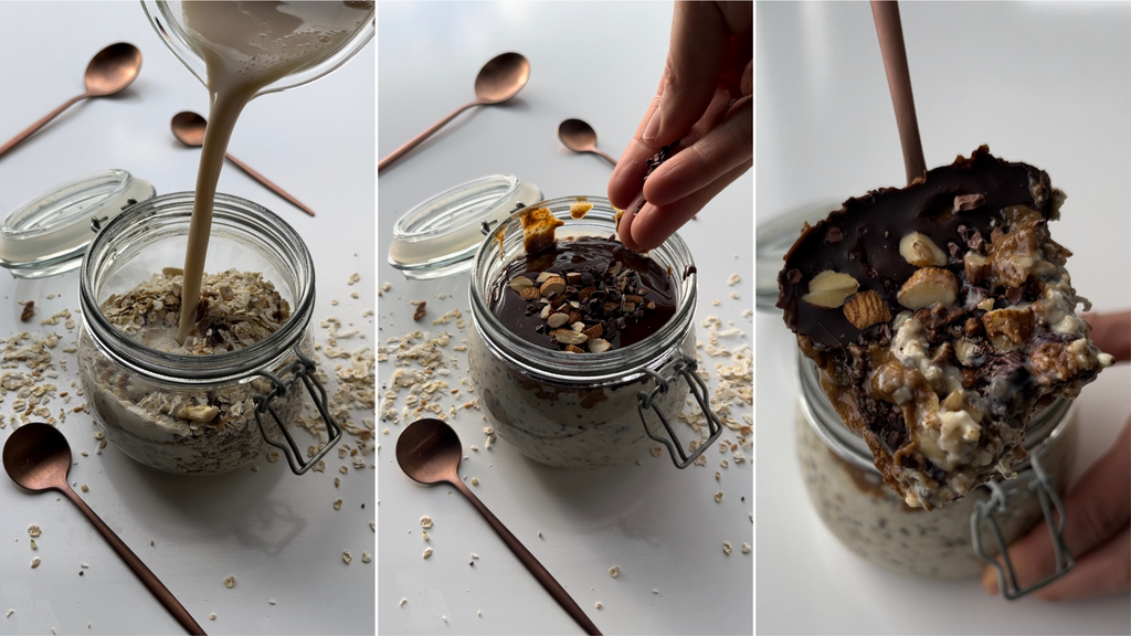 Snickers Overnight Oats