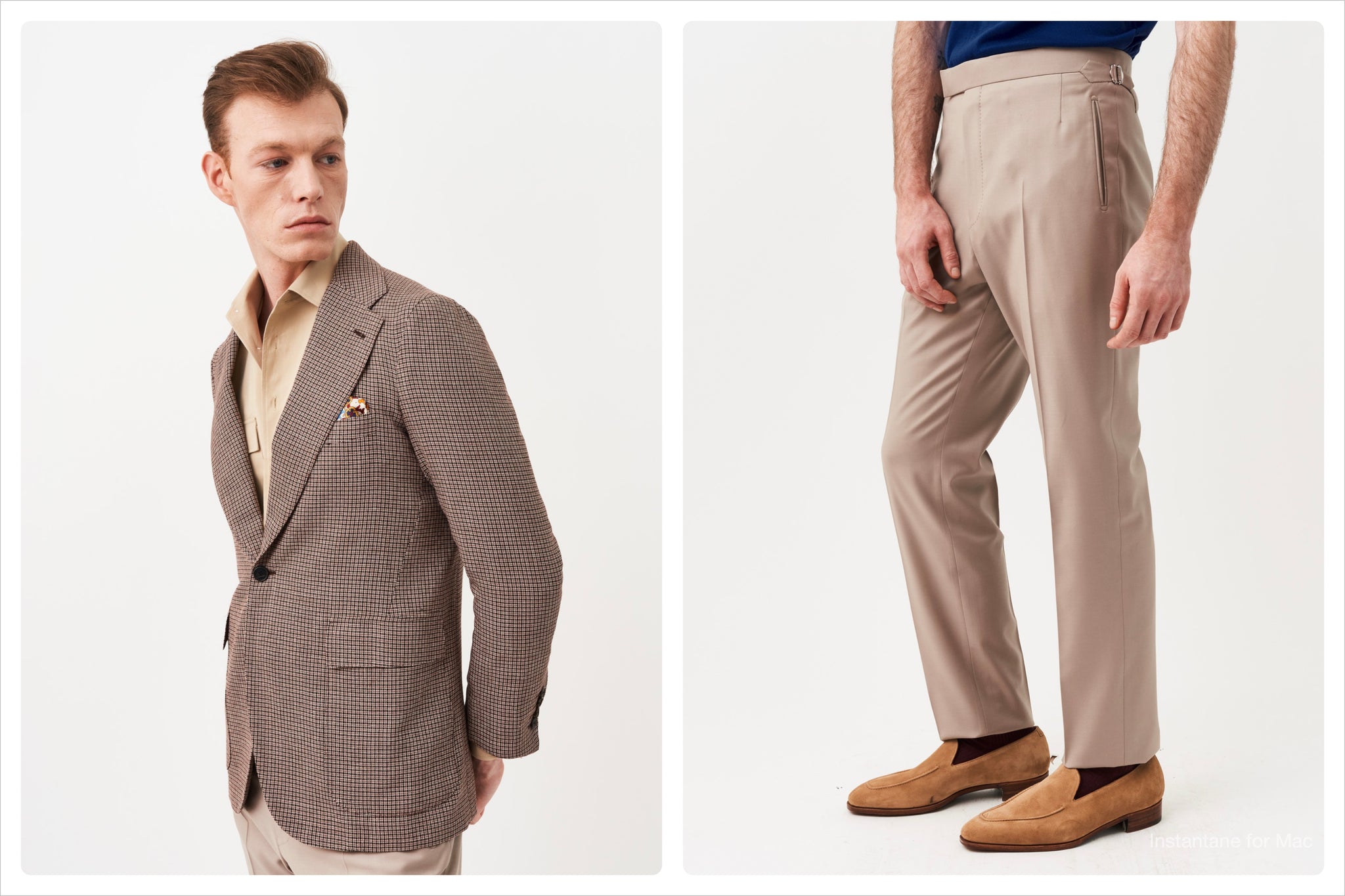 Beige unstructured 