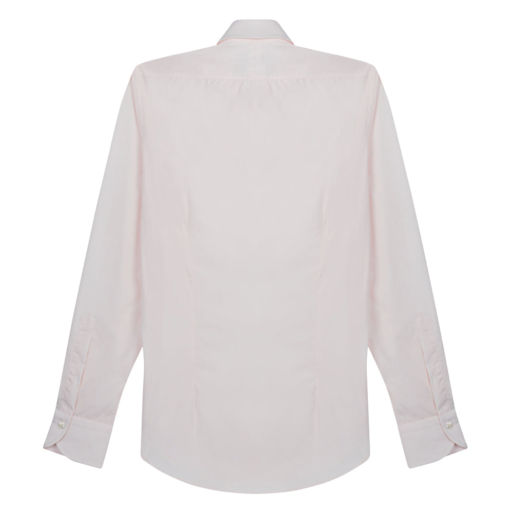 Pale Pink Pin Collar Shirt from Edward Sexton