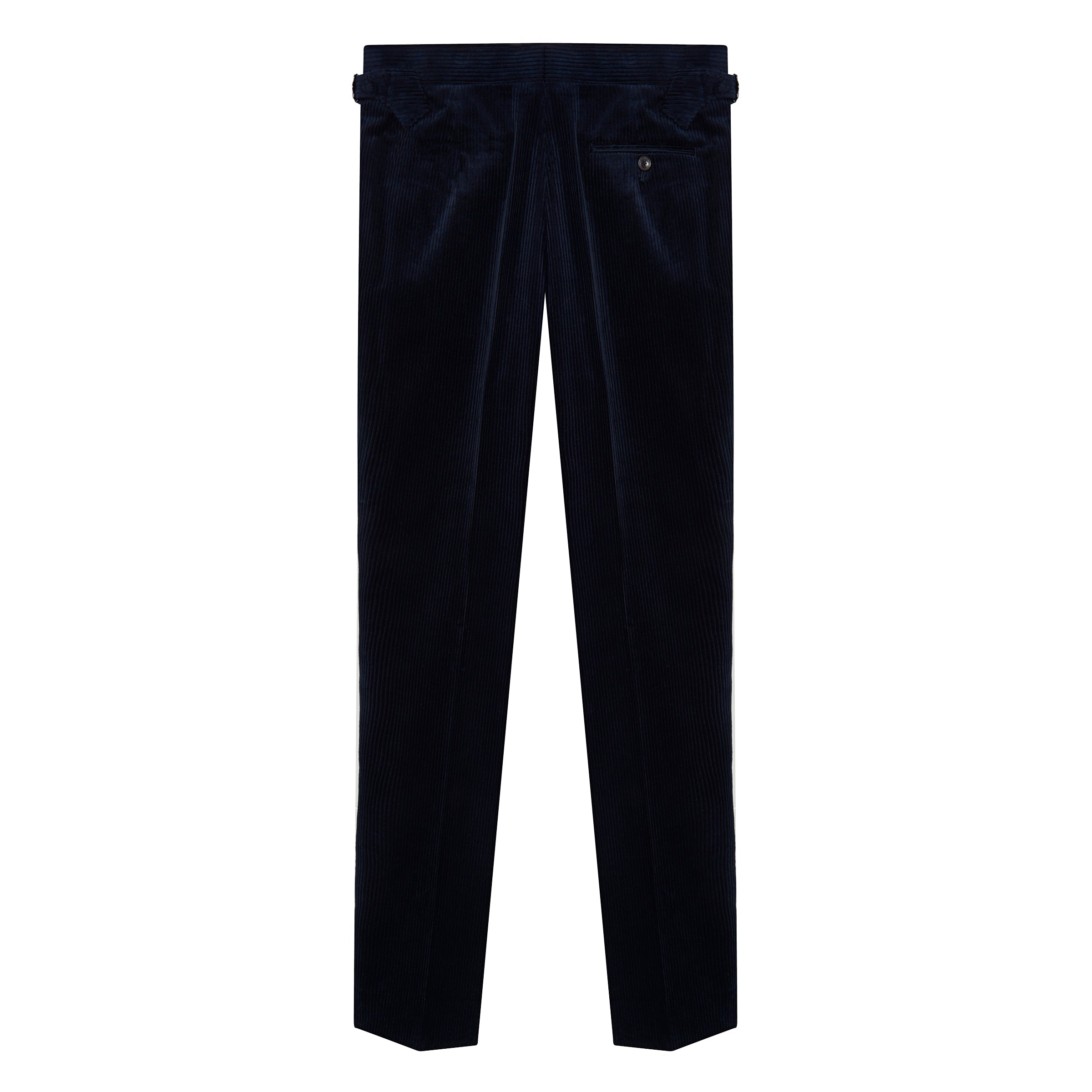 Navy Corduroy Contemporary Trousers – Edward Sexton