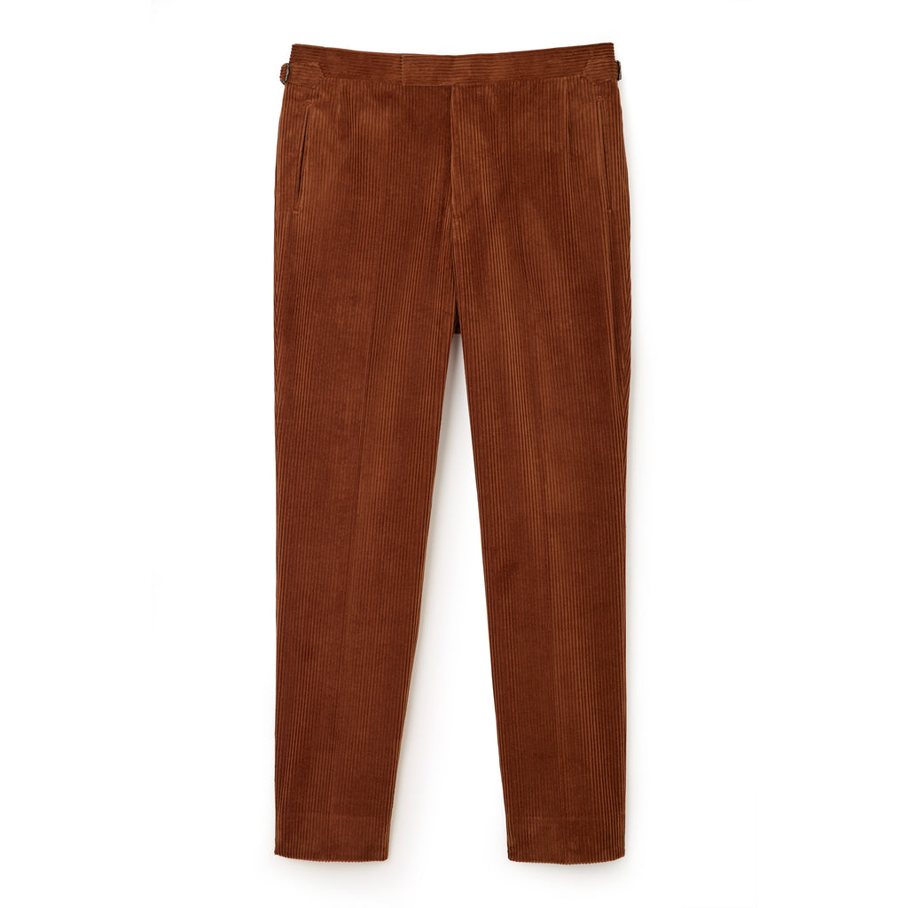 Brown Corduroy Hollywood Trousers