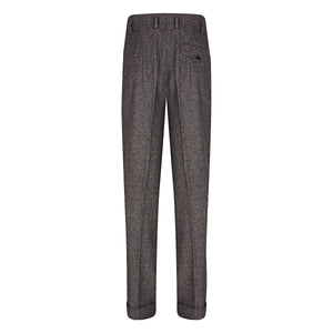 Mottled Charcoal Grey Hollywood Trousers