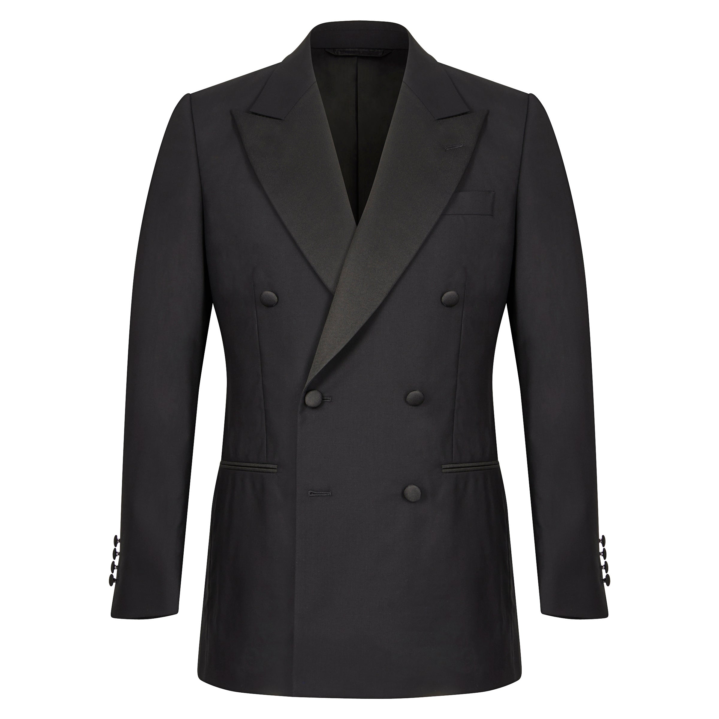 Legacy Black Double Breasted Dinner Jacket – Edward Sexton