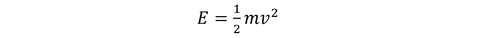 Formula for Kinetic Energy