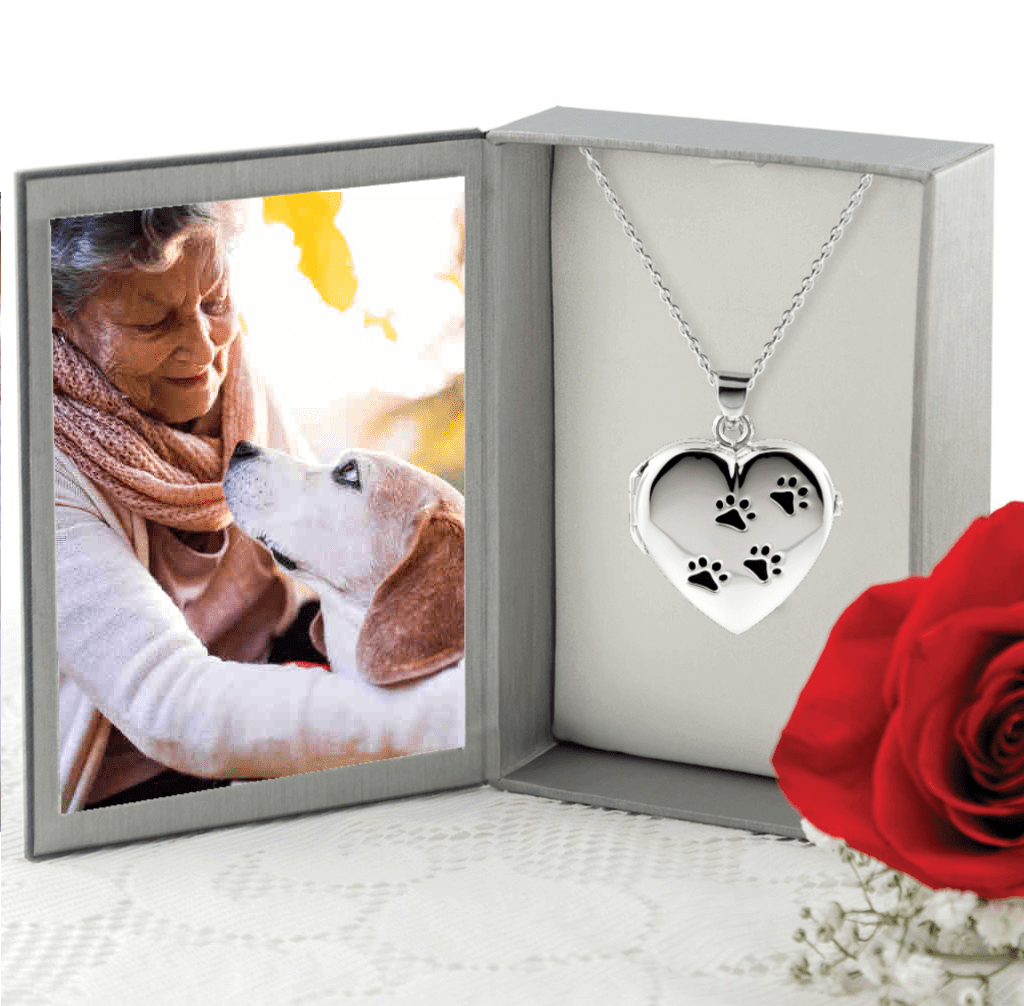 Paw And Heart Necklace - Every Purchase Saves Lives – Help For Paws