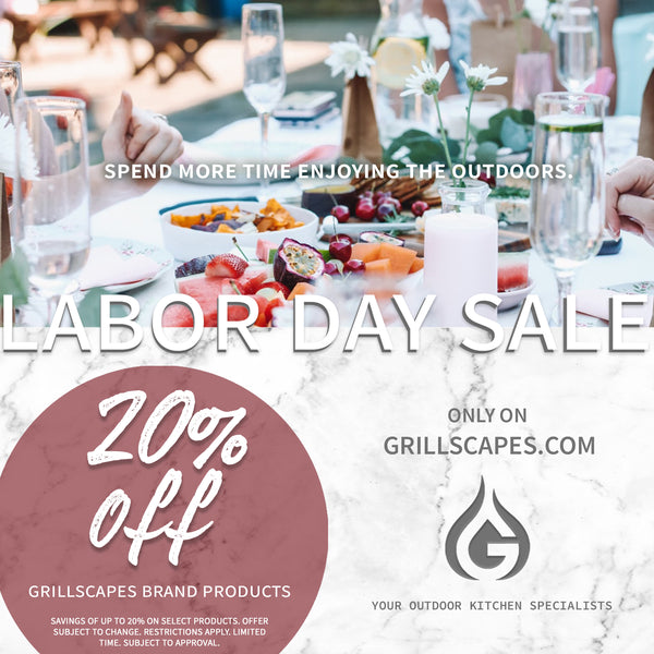 Labor Day Sale Grillscapes.com 20 percent off brand