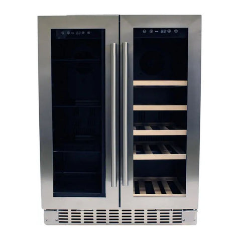 Azure Dual Zone Beverage and Wine Cooler for Outdoor Kitchens at Grillscapes
