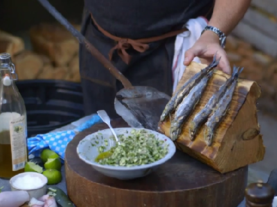 bbq sardines