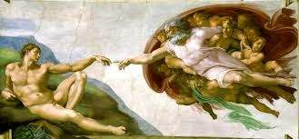 Die Erschaffung Adams durch Michelangelo
