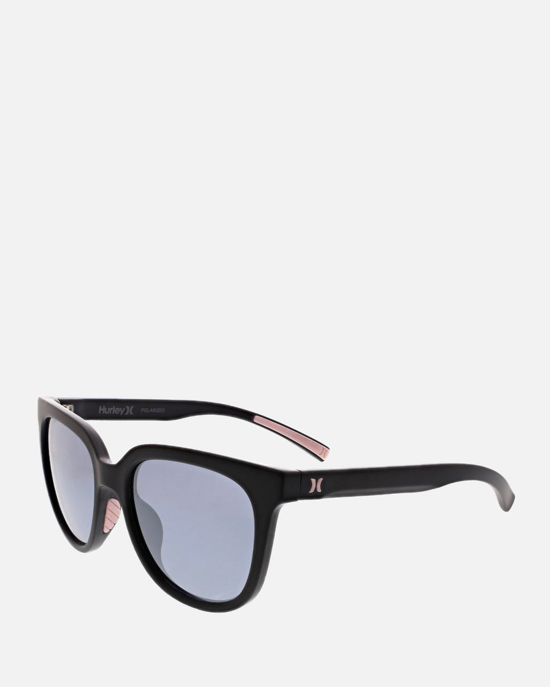 Hurley Classics Keyhole Rectangle Textured Temple Sunglasses Hsm1006p 001, Sunglasses, Clothing & Accessories