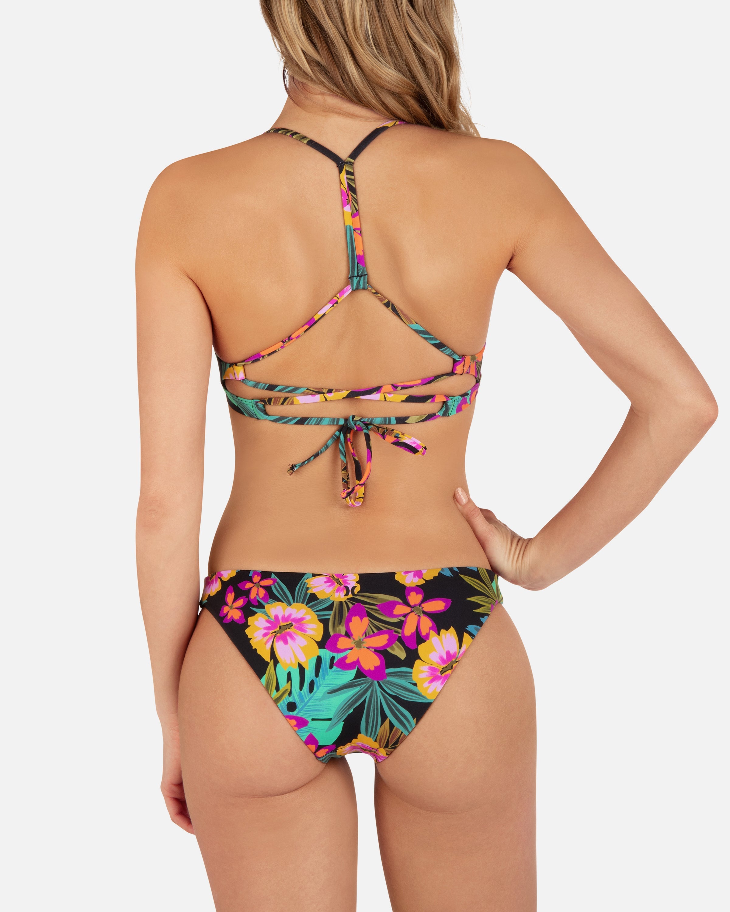 Floral Print - Fiji Fantasy Adjustable Bikini Top