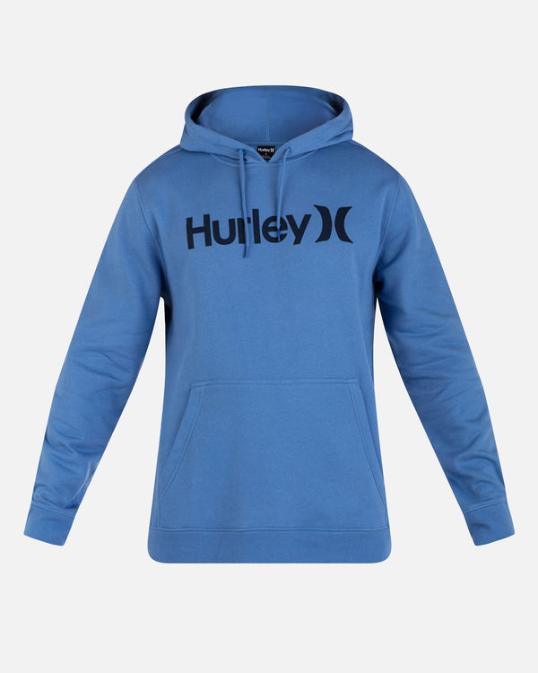 BLACK - Boys' Hurley One and Only Logo Fleece Pullover Hoodie