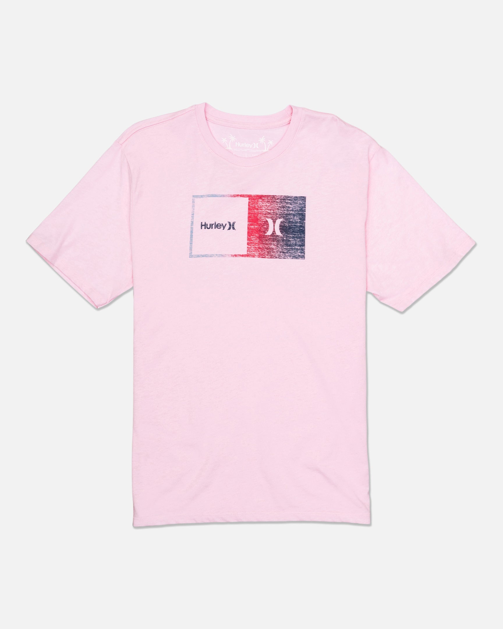 United Legwear Men's Everyday Halfer Gradient Short Sleeve T-shirt In Pink