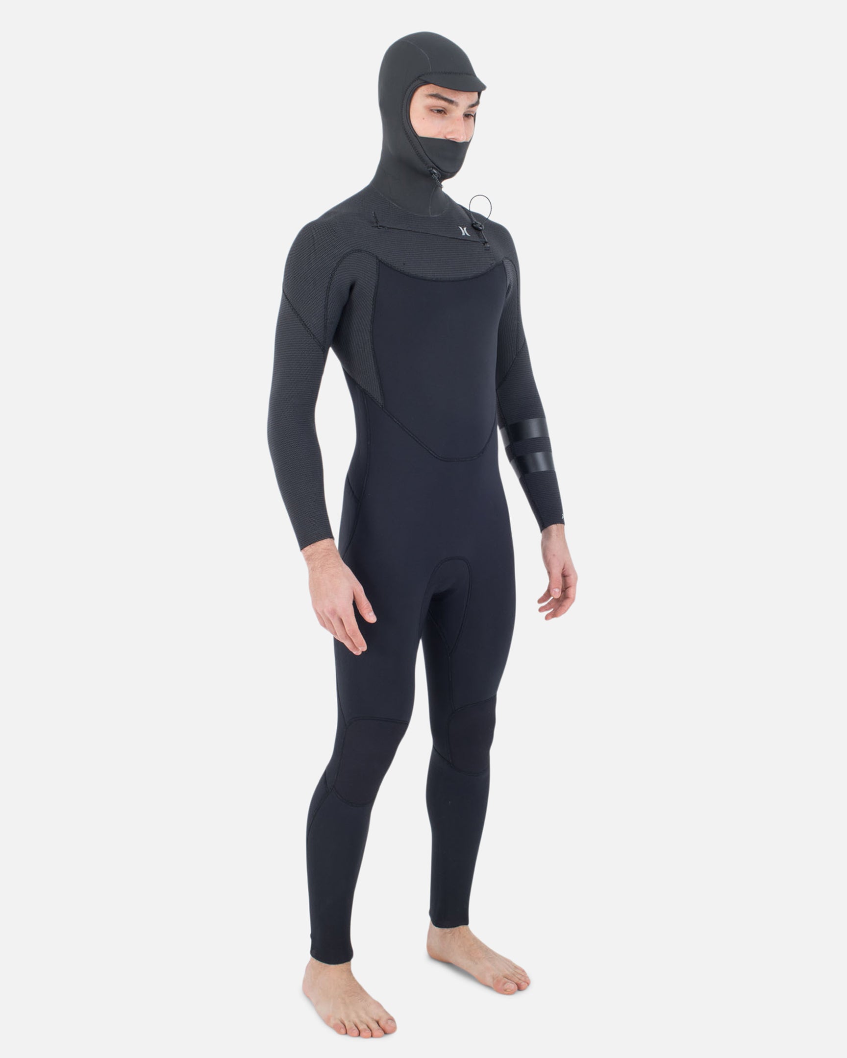 SHEICO Mens Plus 4 3mm Sleeve Texture Hood Fullsuit
