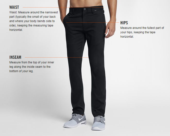 Pants Size Conversion Charts + Sizing Guides for Men & Women