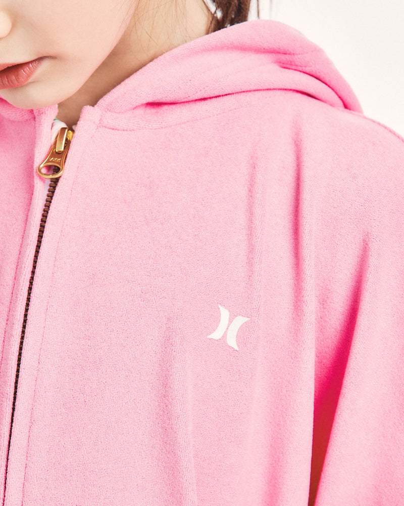 Women's Archive Script Graphic Hoodie in Sugar Pink