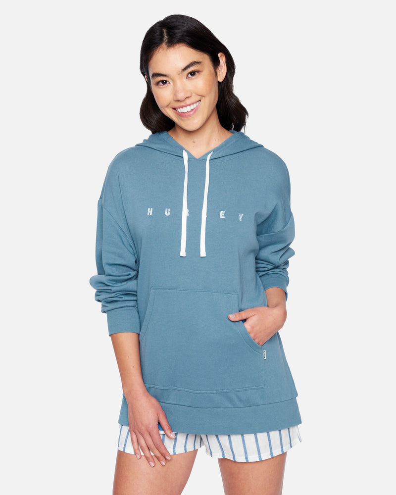 Blue Blitz French Terry Hoodie |
