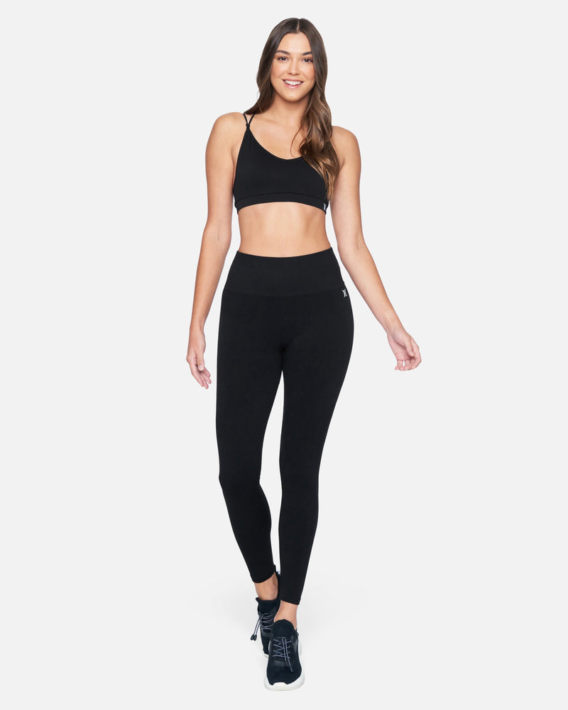 HURLEY V-shaped Waist Legging - Black