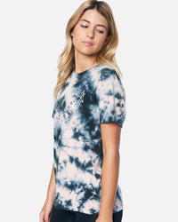 304 Clothing relaxed tie dye print t-shirt in black